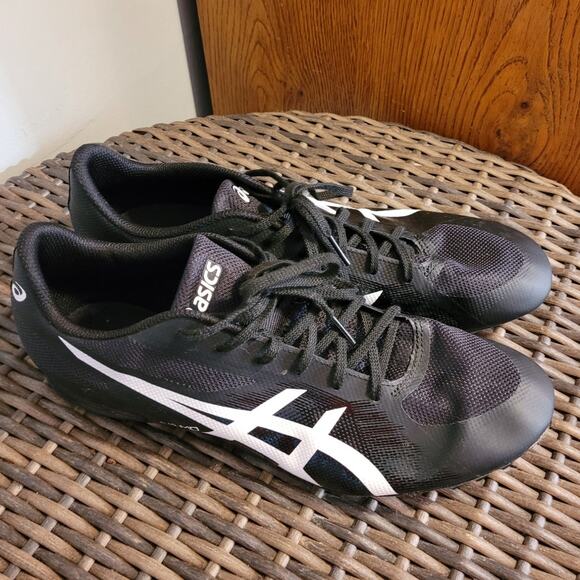 ASICS Hyper MD 1091A018 Women’s Black White Running Cross Training Shoes 11.5 - Picture 1 of 9